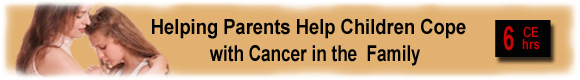 Cancer & Children continuing education counselor CEUs