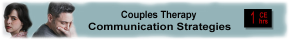 Couples Communication continuing education psychologist CEUs