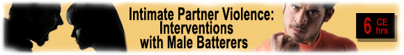 Male Batterers continuing education addiction counselor CEUs