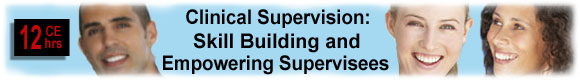 Supervision continuing education counselor CEUs